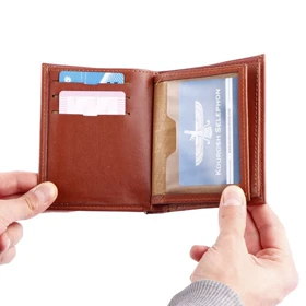 کیف پول چرمی داتیس کد 2142