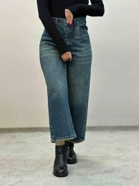 شلوار جین واید تینت 6325