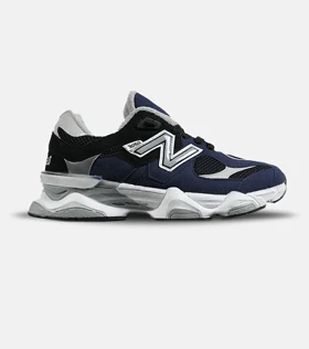 کفش کتانی مردانه و زنانه سرمه ای طوسی NEW BALANCE 9060 مدل 7951