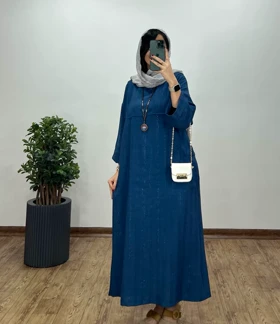 مانتو بلند مغزی دوزی بهسا