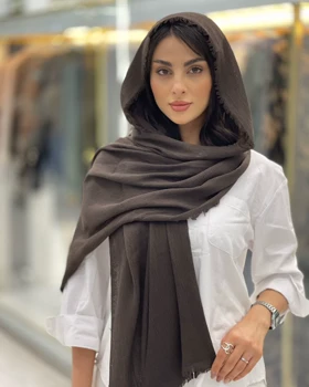 شال پاییزه بیسکوییتی کد R08