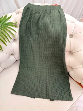 دامن بافت لوزی 3393