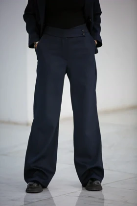 شلوار زنانه بلدینگ دکمه نما