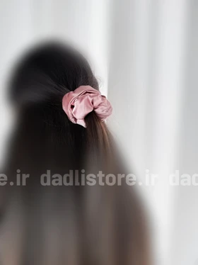 کش مو اسکرانچی ساتن ساده