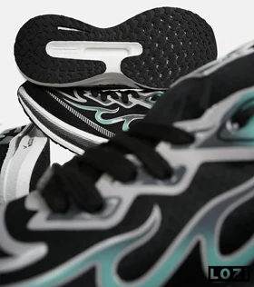 کفش کتانی مردانه مشکی آبی NIKE zoom X