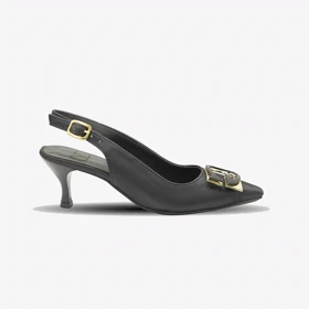 کفش مجلسی زنانه پاشنهدار 5 سانت مدل 400941 _ sandal valentino