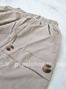 دامن جیب پاکتی دکمه دار