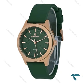 ساعت مچی طرح گل نیوی فورس NF5051 زنانه سبز NaviForce-7717-L