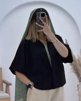 شومیز لینن اسلپ