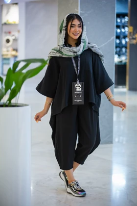 مانتو موسلین پیراهنی