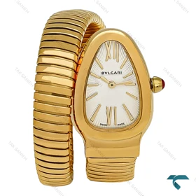 ساعت بولگاری ماری زنانه تک دور طلایی Bvlgari-8750-L