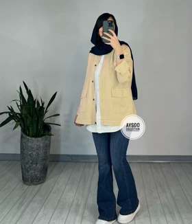 کت لینن مهتاب