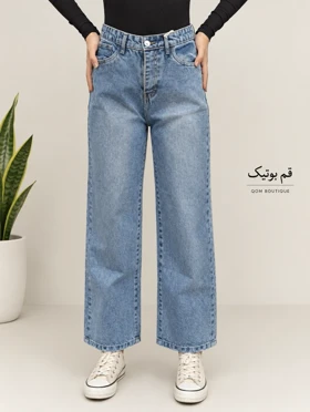 شلوار جین واید لگ_2641