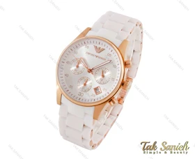 ساعت امپریو آرمانی سفید زنانه Emporio-3847-L