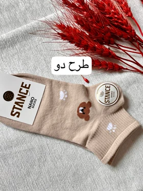 جوراب مچی طرح تدی