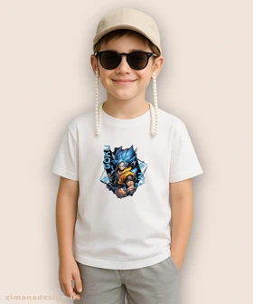 تیشرت بچگانه طرح دراگون بال شخصیت گوکو کد 969