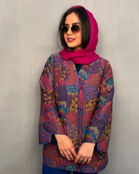 مانتو ژاکارد ترک