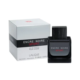 ادوتویلت مردانه لالیک مدل Encre Noire Sport حجم 100 میلی لیتر