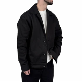 جکت مردانه مشکی مدل ساده