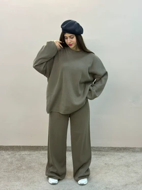 ست بلوز شلوار بافت