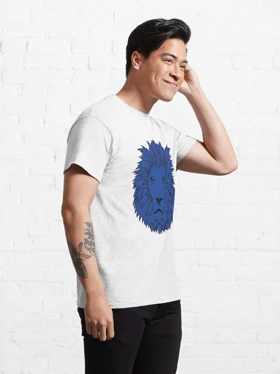 تیشرت ورزشی چلسی | تیشرت Chelsea F.C طرح Chelsea Football Blue Lion Badge کد 147386