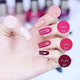 لاک ناخن بی اند دی B&D ساده سری N