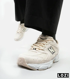 کفش کتانی مردانه و زنانه کرم NEW BALANCE 530 مدل 4724