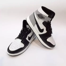 کفش راحتی مردانه نایکی مدل ایر جردن طوسی مشکی