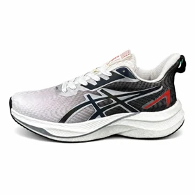 کفش کتانی مردانه زیره بست مدل اسیکس مشکی طوسی ASICS