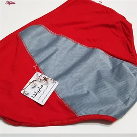 شورتکس زنانه ال کیم مدل دولایه قرمز کد 4920-489