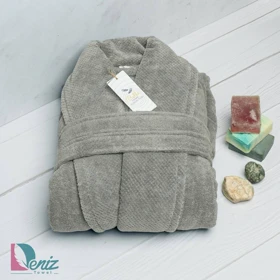 حوله تن پوش بلو طرح ماکرو رنگ سدری