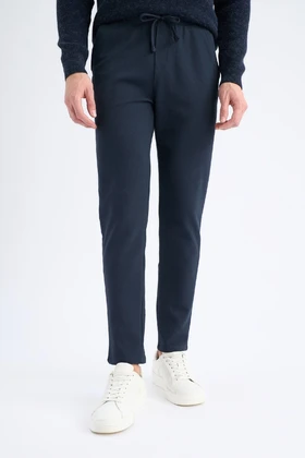 شلوار Jogger پایه صاف کمردار ساق پا صاف C6022AX25SP