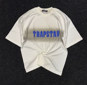 تیشرت اورسایز TRAPSTAR سفید- کیفیت پریمیوم
