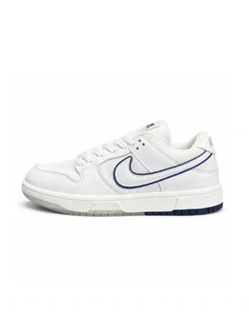 کفش کتانی مردانه نایک جردن SB سفید دورنایک سرمه ای Nike Jordan SB