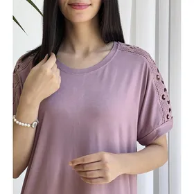 تیشرت سرشانه گیپوری 2