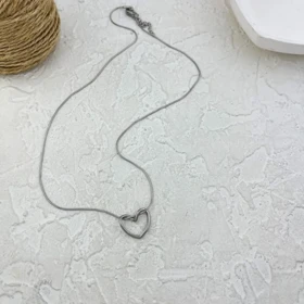 گردنبند زنانه طرح قلب مینیمال