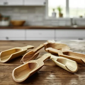 پیمانه ادویه چوبی سایز متوسط