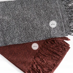 بیگ اسکارف برفکی مدل نخل