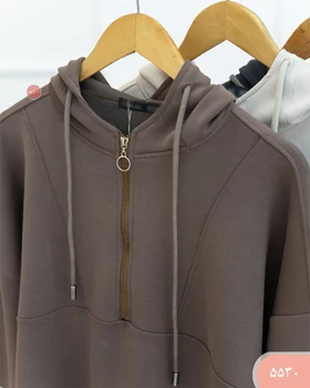 هودی نیم زیپ اویشو 5530