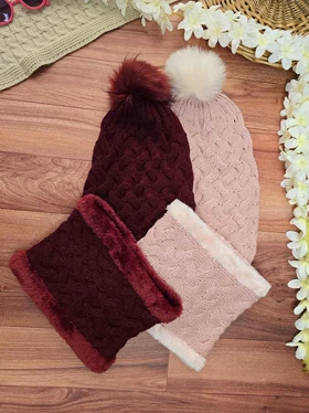 رینگ و کلاه تو خز دخترانه