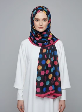 شال آب رنگی روشا