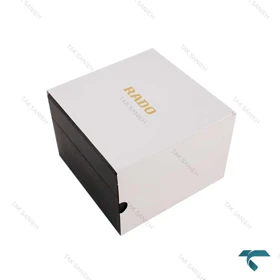 ساعت رادو زنانه سرامیکی عقربه طلایی Rado-6332-L