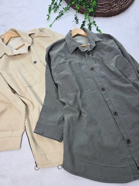 مانتو بغل زیپ