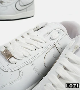 کفش مردانه و زنانه سفید مشکی NIKE AIR FORCE