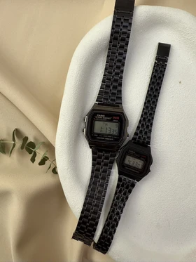 کاسیو نوستالژی مشکی casio A159W