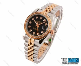ساعت مچی رولکس اویستر دیت جاست زنانه مدل Rolex-2804-L