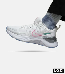 کفش کتانی مردانه و زنانه سفید NIKE zoom X