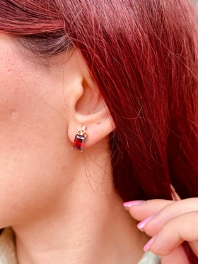 گوشواره حلقه‌ای رنگی ژوپینگ M13 M14 M15