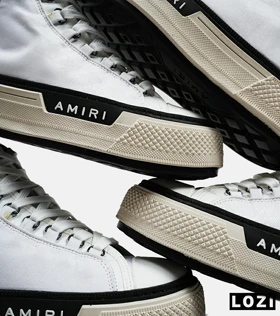 کفش اسنیکرزساق‌دار سفید Amiri Simple