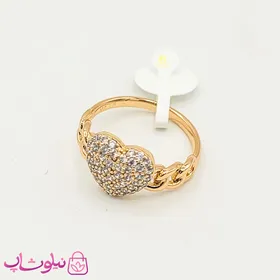 انگشتر زنانه ژوپینگ کارتیه طرح قلب